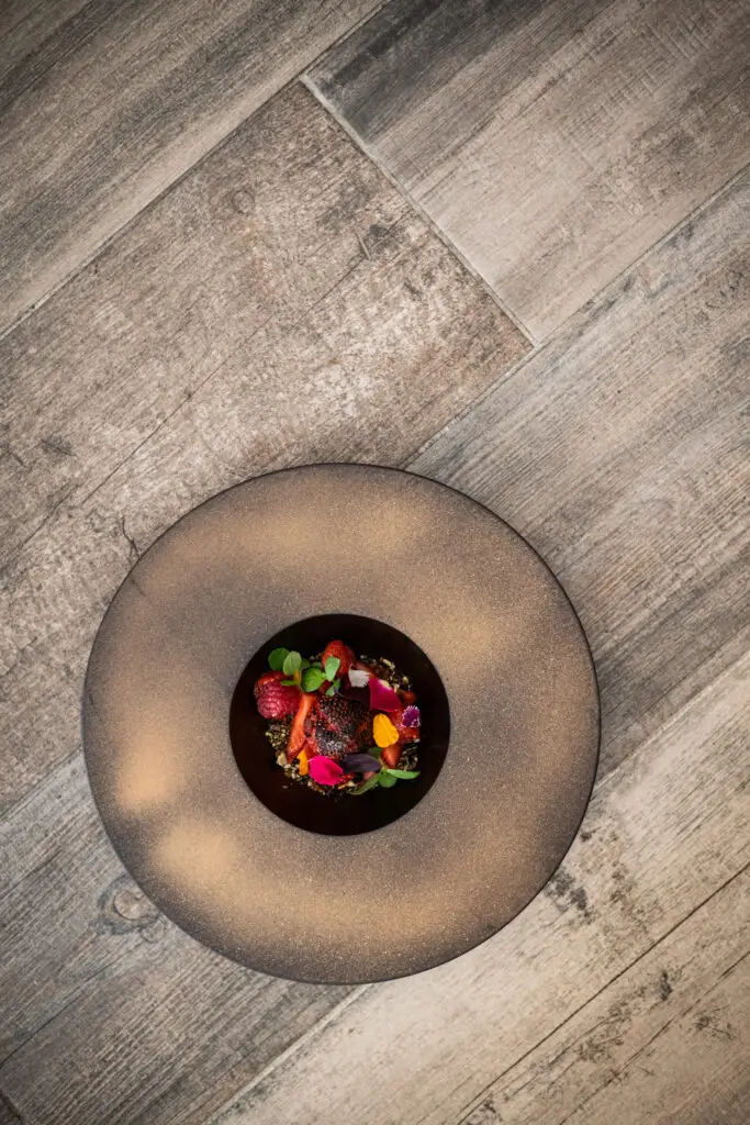 Photographie culinaire d’un plat gastronomique – L’Œil du Goût, photographe Loire