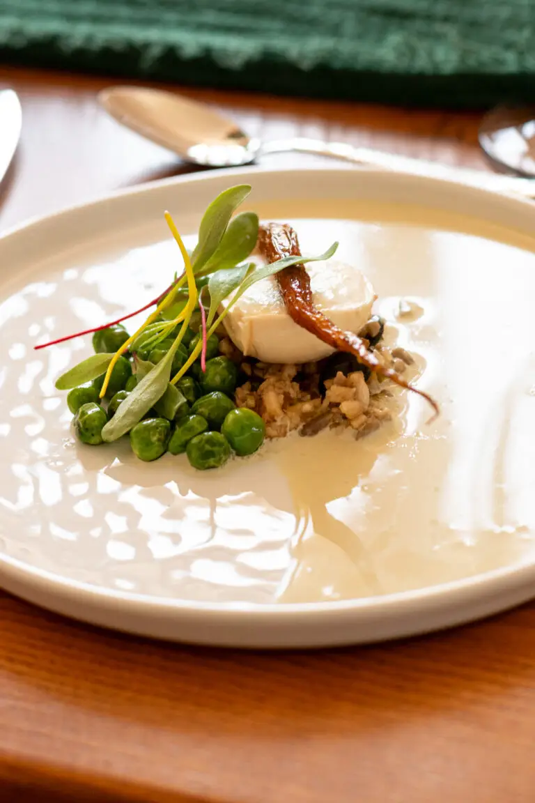 Photographie culinaire d’un plat gastronomique – L’Œil du Goût, photographe Loire
